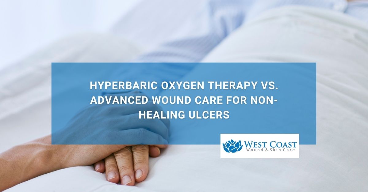 Hyperbaric Oxygen Therapy vs Advanced Wound Care for Non Healing Ulcers